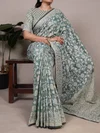 Ynf8004 Cotton Silk With Flower Printed Saree